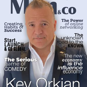 Kev Orkian Global Man Co Magazine Cover