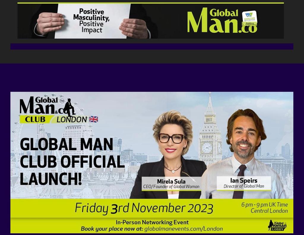 Global Man Club Launch